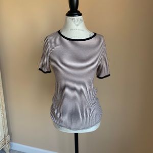 Yellow striped tee
